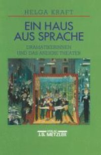 cover of the book Ein Haus aus Sprache: Dramatikerinnen und das andere Theater