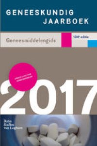 cover of the book Geneeskundig jaarboek 2017: Geneesmiddelengids