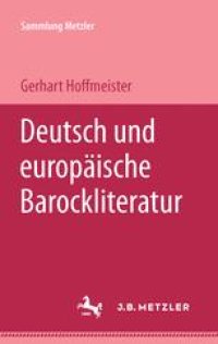 cover of the book Deutsche und europäische Barockliteratur