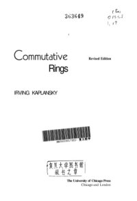 cover of the book Commutative Rings