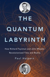 cover of the book The quantum labyrinth : how Richard Feynman and John Wheeler revolutionized time and reality