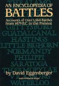 cover of the book An Encyclopedia of Battles: Accounts of Over 1,560 Battles from 1479 B.C. to the Present