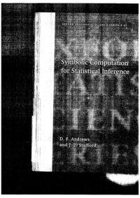 cover of the book Symbolic Computation for Statistical Inference