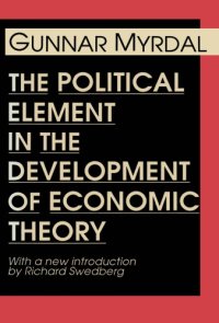 cover of the book The Political Element in the Development of Economic Theory