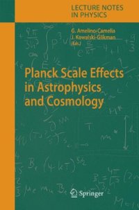 cover of the book Planck scale effects in astrophysics and cosmology