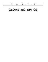 cover of the book Geometrical Optics