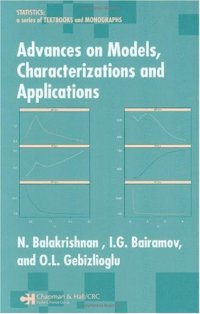 cover of the book Advances on models, characterizations, and applications