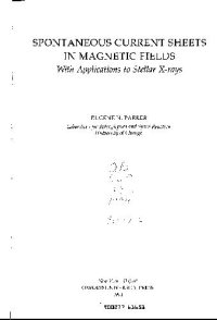 cover of the book Spontaneos current sheets in magnetic fields