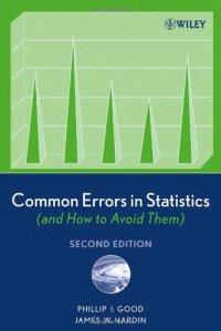 cover of the book Common Errors In Statistics And How To Avoid Them Good