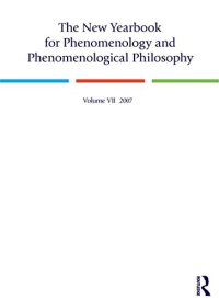 cover of the book The New Yearbook for Phenomenology and Phenomenological Philosophy