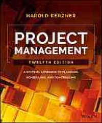 cover of the book Project management a systems approach to planning, scheduling, and controlling