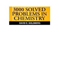 cover of the book 3000 Solved Problems in Chemistry [Part 1: Chs 1-15]