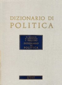 cover of the book Dizionario di politica