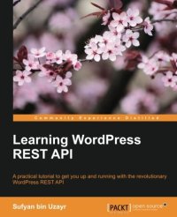 cover of the book Learning WordPress REST API