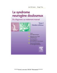 cover of the book Le syndrome neurogene douloureux