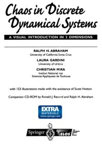 cover of the book Chaos in Discrete Dynamical Systems. A Visual Introduction in 2 Dimensions