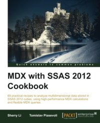 cover of the book MDX with SSAS 2012 Cookbook