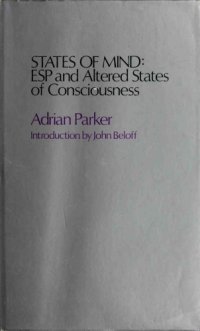 cover of the book States of mind  ESP and altered states of consciousness