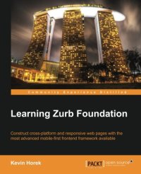 cover of the book Learning Zurb Foundation