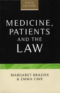 cover of the book Medicine, Patients and The Law