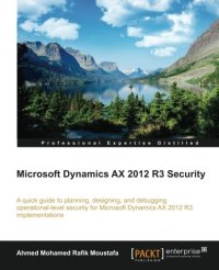 cover of the book Microsoft Dynamics AX 2012 R3 Security