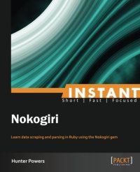 cover of the book Instant Nokogiri