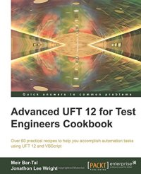 cover of the book Advanced QTP 11.5 for Test Engineers Cookbook