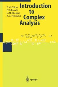 cover of the book Introduction to Complex Analysis