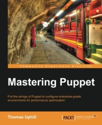 cover of the book Mastering Puppet