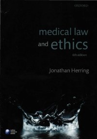 cover of the book Medical Law and Ethics