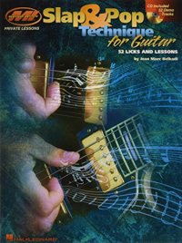 cover of the book Slap & Pop Technique for Guitar