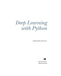 cover of the book Deep Learning with Python