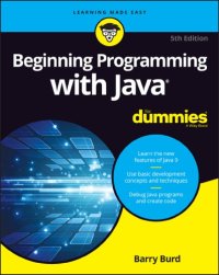 cover of the book Beginning Programming with Java