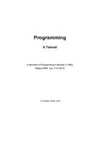 cover of the book Programming in Oberon