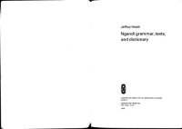 cover of the book Ngandi grammar, texts and dictionary