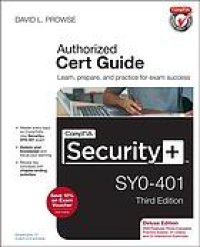 cover of the book CompTIA Security+ SY0-401 Cert Guide, Deluxe Edition