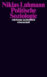 cover of the book Politische Soziologie