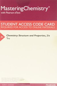 cover of the book Chemistry: Structure and Properties; Mastering Chemistry