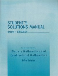 cover of the book Student Solutions Manual for Discrete and Combinatorial Mathematics