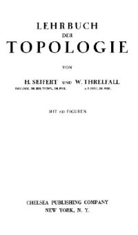 cover of the book Lehrbuch der Topologie