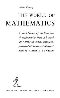 cover of the book The world of mathematics