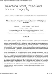 cover of the book Advanced electrical impedance tomography system with high phase accuracy