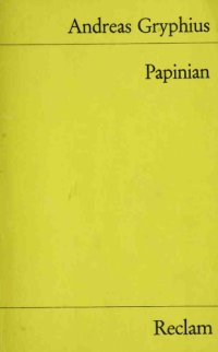 cover of the book Großmütiger Rechtsgelehrter oder Sterbender Aemilius Paulus Papinianus. Trauerspiel