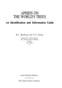 cover of the book Aphids on the World’s Trees: An Identification and Information Guide