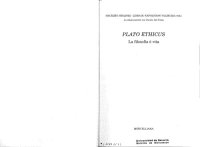 cover of the book Plato ethicus: la filosofia è vita