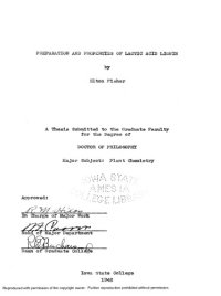 cover of the book Preparation and properties of lactic acid lignin