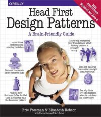 cover of the book Head First Design Patterns