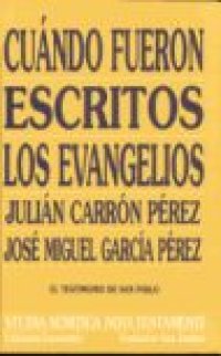 cover of the book Cuándo fueron escritos los evangelios