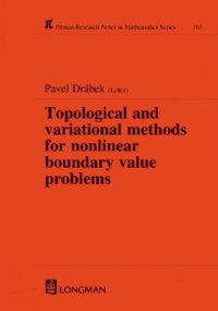 cover of the book Topological and Variational Methods for Nonlinear Boundary Value Problems