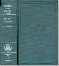 cover of the book Foreign Relations of the United States: 1977–1980, Soviet Union (Volume VI)